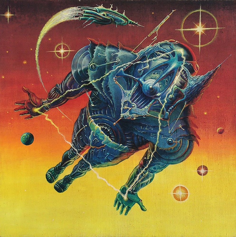 Hungarian poster art for the 1979 film "Alien"