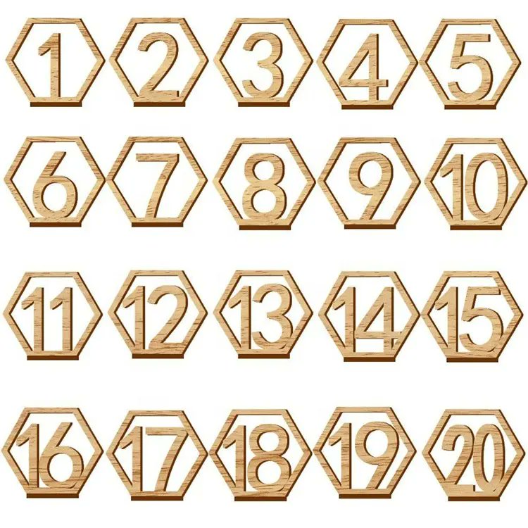 YuQigift's tweet image. New product ideas 2023 wholesale luxury custom engraved wooden table numbers for wedding

alibaba.com/product-detail…

#desktopnumberplates #customnumberplates #weddingnumberplates #woodennumberplates
