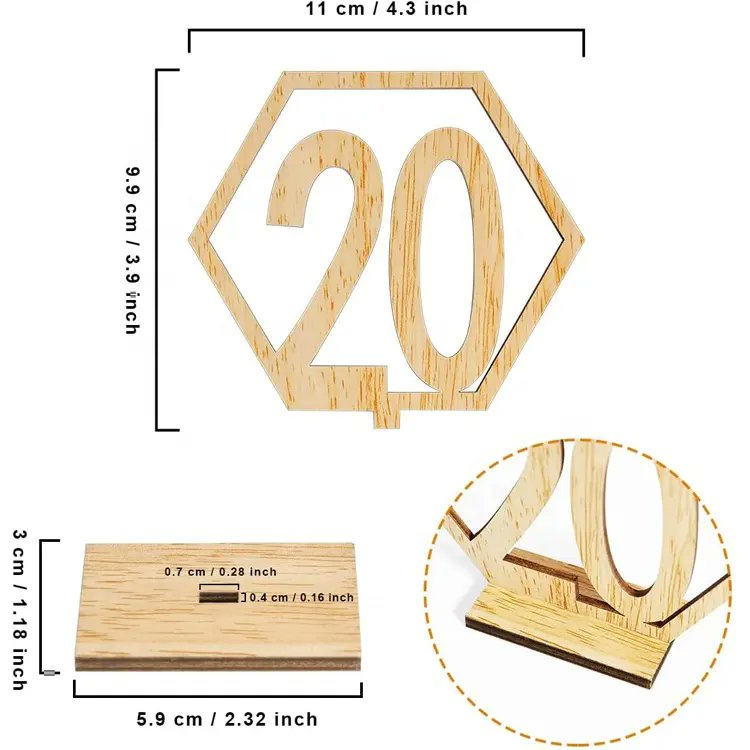 YuQigift's tweet image. New product ideas 2023 wholesale luxury custom engraved wooden table numbers for wedding

alibaba.com/product-detail…

#desktopnumberplates #customnumberplates #weddingnumberplates #woodennumberplates