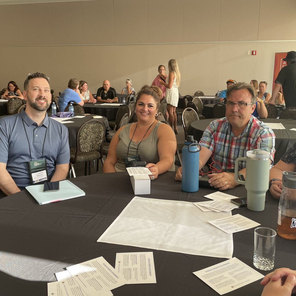 albertateachers's tweet photo. ATA’s 75th annual summer conference is about to begin in beautiful Banff, AB. Thanks to the 380+ teachers who are joining us for a week of learning. #sumcon23 #abed https://t.co/ZttXkdeLXi