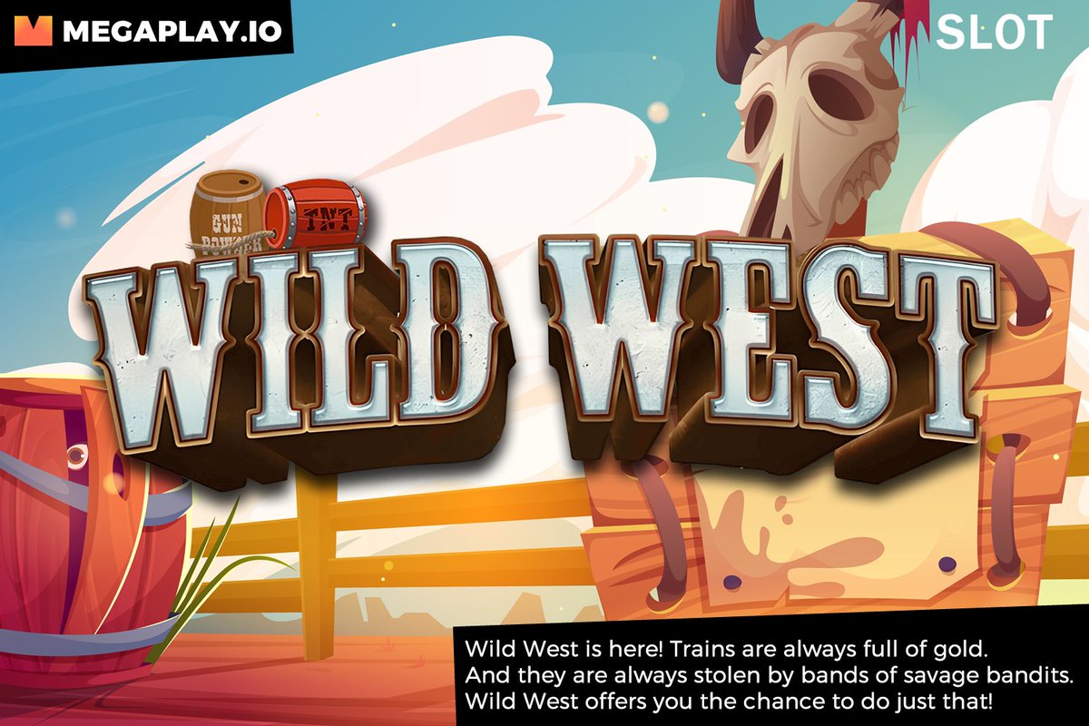 Wild West slot, where trains 🚂full of gold 💎,
are stolen by savage bandits. Come and be a part of cowboy stories!

🐯 Play Now: megaplay.io/original-slots…

#Games #Slot #PlayNow
#Cryptocurrency #CardanoADA #BitcoinCash #BinanceCoin #Bitcoin #BUSD #Dogecoin #Ethereum
