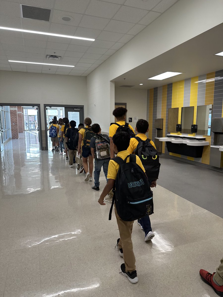 Our Falcons are off to a fantastic start! We are ready to take flight! #krueger #neisd <a href="/FalconPTA/">Krueger MS PTA</a> #BacktoSchool2023