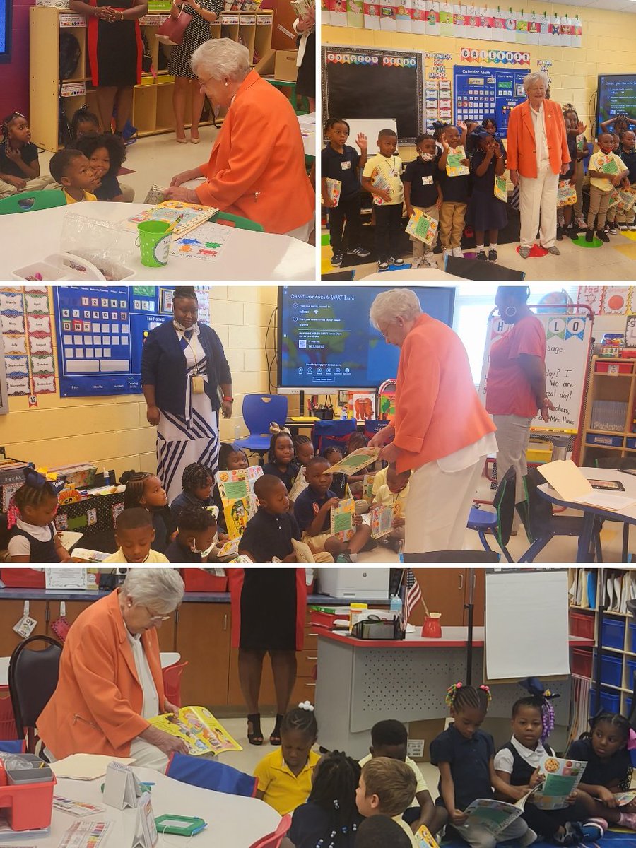 Today, my ❤️ smiled as <a href="/GovernorKayIvey/">Governor Kay Ivey</a> had the opportunity to see the AMAZING things happening at JE Hobbs Elem! Not only did she read, but she also shared a few words of wisdom! Super proud of these hardworking leaders, teachers, &amp; ss!🥳 #WeGotThis #WatchUsWork #BestIsYetToCome