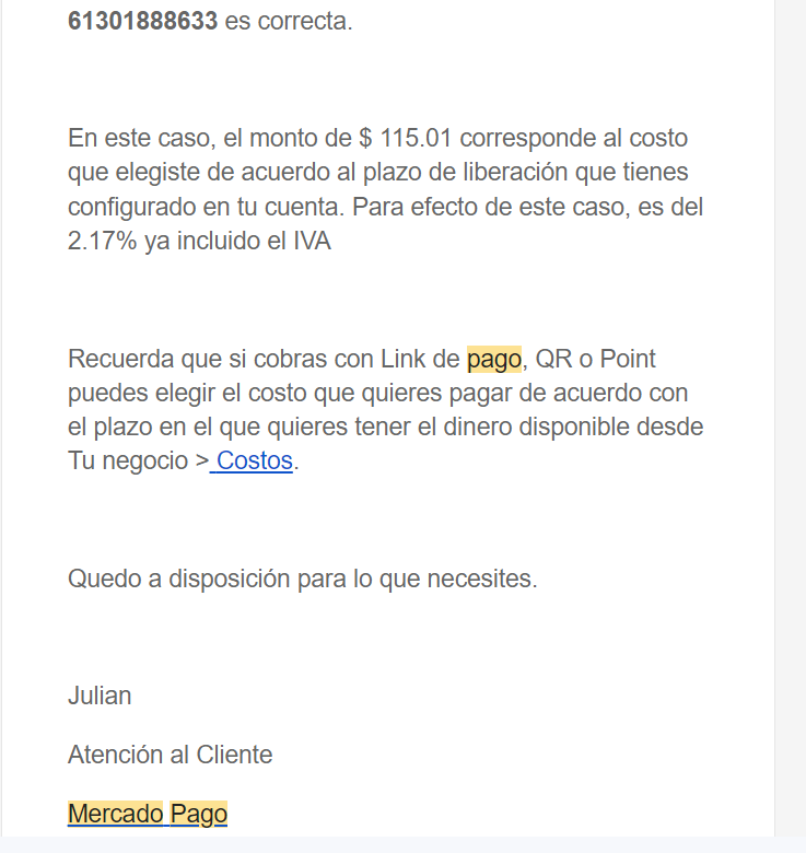 ale_rojas_bb's tweet photo. @mercadopago Quien me podria ayudar con el siguiente caso que registre el 03-08 Nro 267309761. Las respuestas que me dan no estoy conforme. Anexo las respuestas de los especialistas con respecto al caso https://t.co/oerQsnI4GG