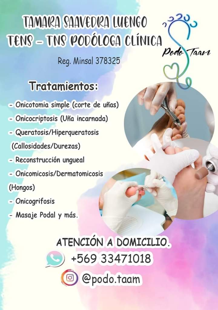 TaamEv's tweet photo. Atención podologica a domicilio, niños, adolescentes, adultos y adultos mayores ♡ más info en el WhatsApp #Ovalle https://t.co/mInwkhkyGS