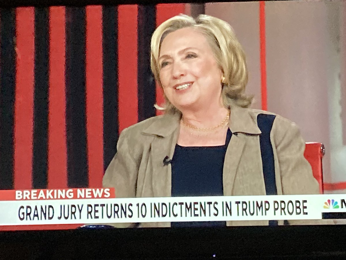 Go ahead…. Lock him up!! LOL. #Maddow Don’t ya love the look on Hillary’s face!😂❤️