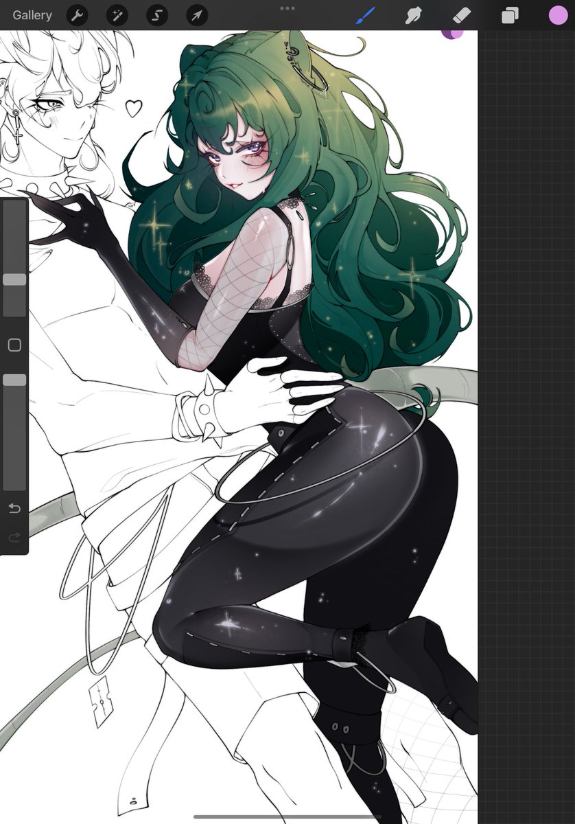 working on 3 commissions at once like it’s a blunt rotation 🙏