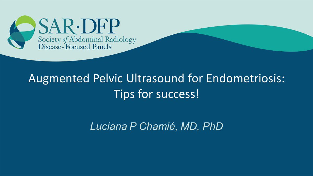 SAR webinar August 22. Endometriosis on routine pelvic ultrasound: we can (definitely) do it! Register now! @FeldmanMyra @ScottWYoungMD @SocietyAbdRad @SARpelvicDFPs @sruradiology