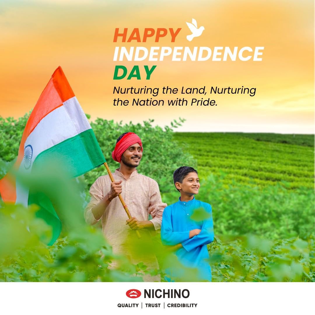 Happy Independence Day 🇮🇳🇮🇳
@NichinoIndia 
#Jai_Jawan_Jai_Kisan
#Jai_Hind