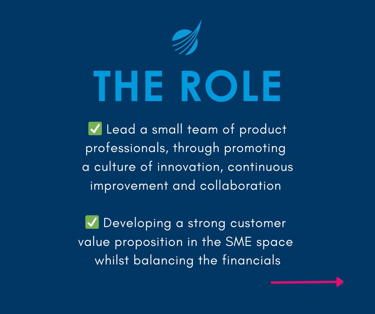 parityconsult's tweet photo. POSITION VACANT: Head of Product-Business Banking 
New role. Craft &amp; execute overarching strategy for the bank's SME division. Play pivotal role in driving success. Contact us, or if someone in your network could thrive in such a role, do share 📧 taspell@parityconsulting.com.au https://t.co/yB9NIsbgwY