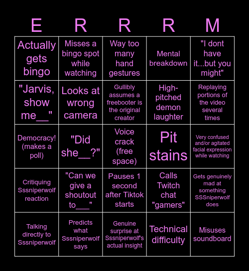splorgen's tweet photo. @jacksfilms introducing jjjacksfilms bingo: https://t.co/Qw3yRiZwf0#64dad8b4ec2ec291 https://t.co/eOocfpz9qu
