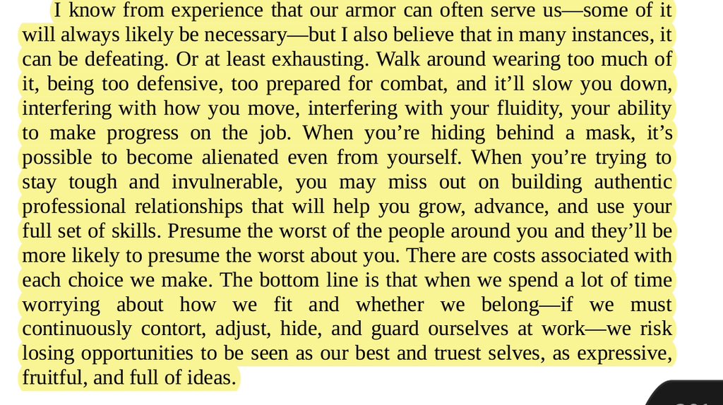 FZMarques's tweet photo. This 🙌
‘The bottom line is that when we spend a lot of time worrying about how we fit and whether we belong (…), we risk losing opportunities to be seen as our best and truest selves, as expressive, fruitful, and full of ideas’
#vulnerableacademic https://t.co/DoUbkxcDnV