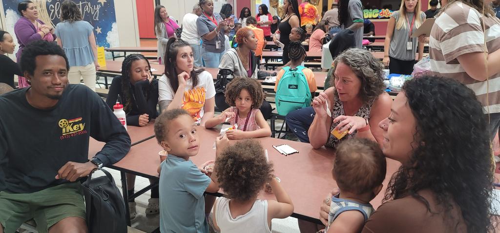 lilvike31's tweet photo. Shout out to our Special Ed  coordinator Shannon Wiwi &amp; intervention specialist Kelly Moeschl for rocking the icecream line. It was packed with smiling faces and a big appetite for an icecream sundae. #AAGV https://t.co/Ww8pG3aLo0