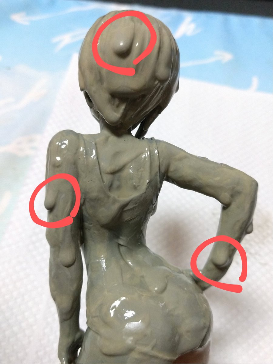 doranza02's tweet photo. 特にこのへんの泥が垂れ落ちる表現が上手くいって満足です☺️ https://t.co/1t2sNALTQN