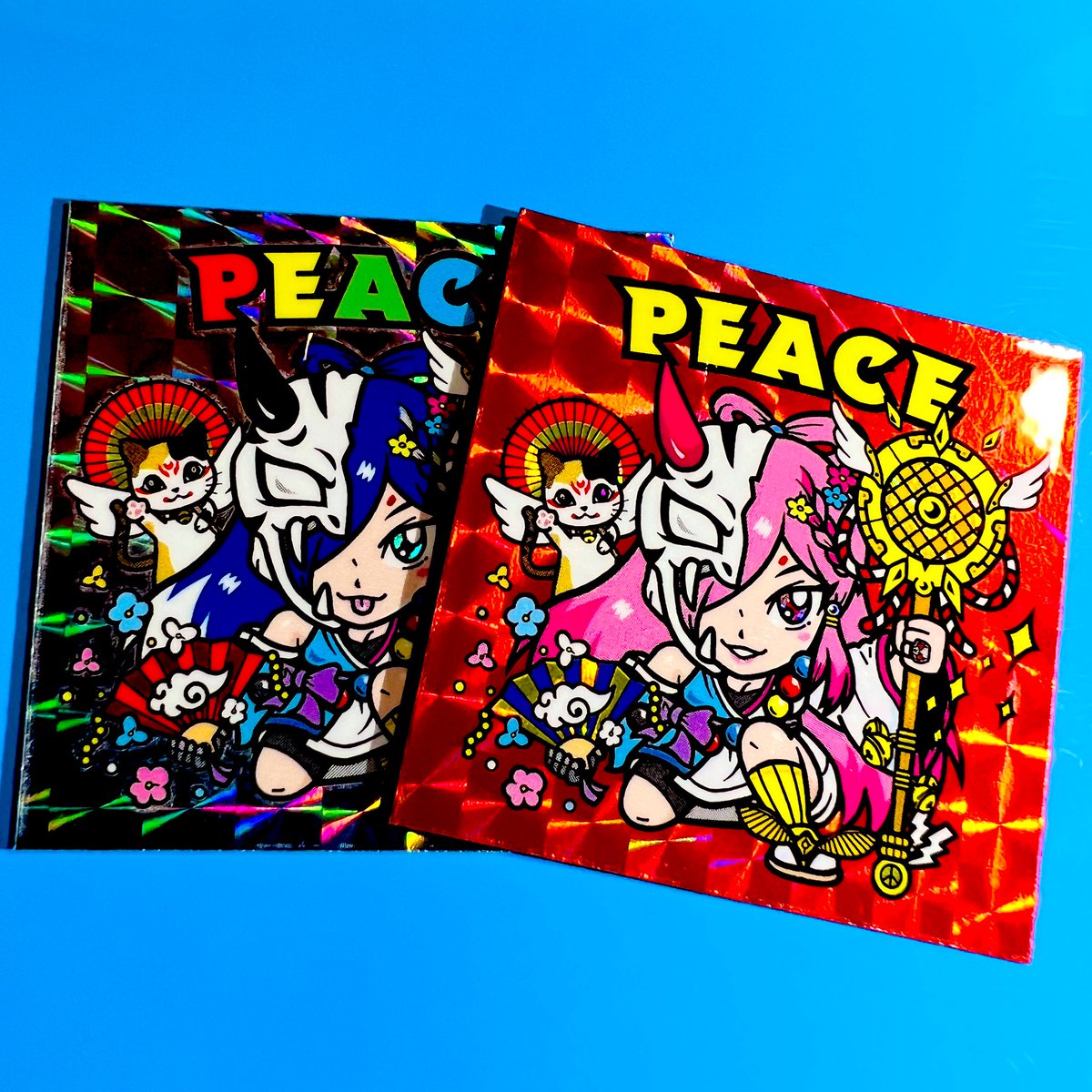 Garden_TTT's tweet photo. 抽選で5名様にPEACEシール2種の内（どちらか1種をランダム）でプレゼント致します。

参加方法は（フォロー&いいね&リポスト）で完了です。
〆切は18日23時59分になります。

抽選方法はランダム抽選になりますが、（当選者の告知のみ）になります。
既にお持ちの方が当選した場合は次回販売の（boost返礼品新2種の内ランダム1種）を送ります（発送少し遅れます）

少し先にはなりますが、アナザーverの販売を予定しております🙏🏻