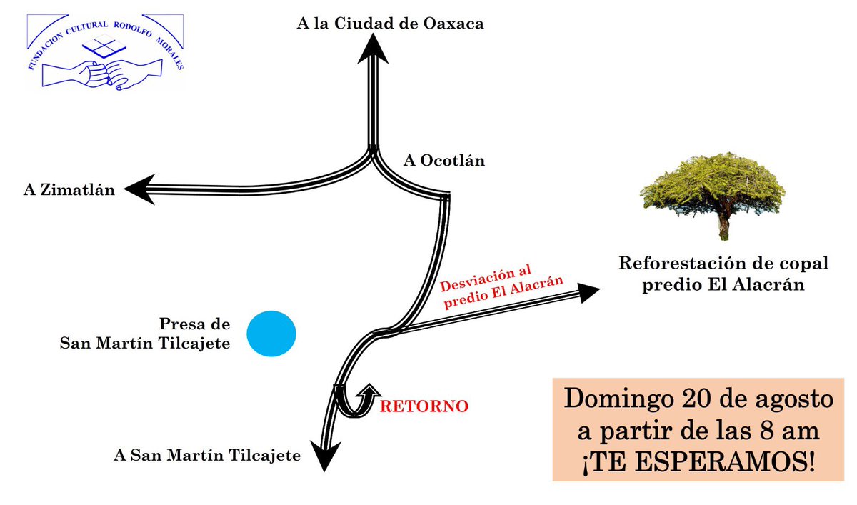 Zar_ai's tweet photo. ¡Participa, te esperamos! 
🌳🌳🌳🌳
#reforestación
#RodolfoMorales 
#SanMartínTilcajete
#Oaxaca https://t.co/uLpRmwU2uj