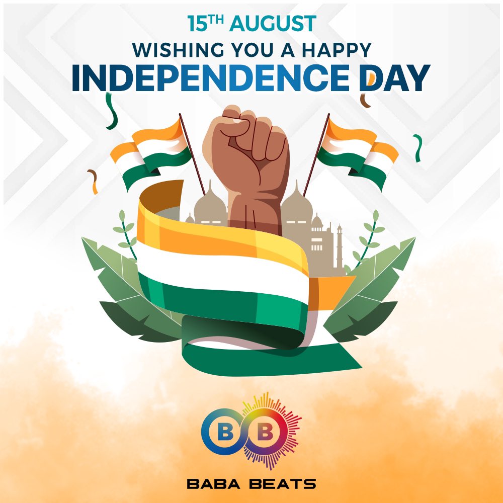 Happy Independence Day, India! 🇮🇳

May the flame of independence continue to burn bright in our hearts

#HappyIndependenceDay #15thaugust2023 #HarGharTiranga