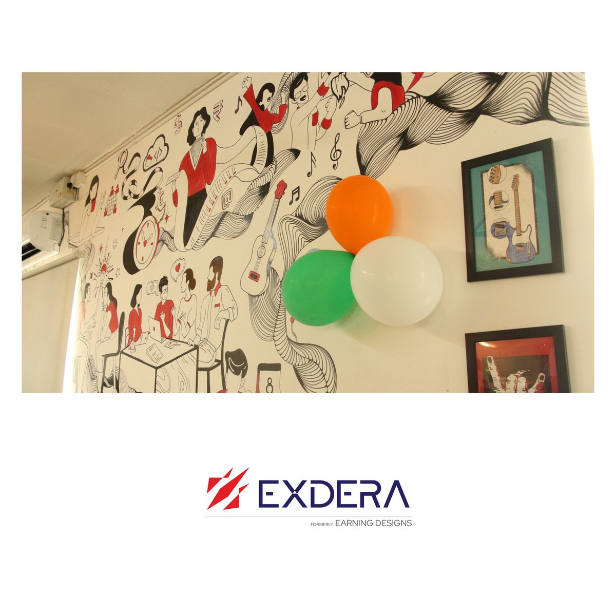 exdera's tweet photo. Colors of joy, threads of unity. Celebrating the past, present, and future of our nation with smiles, laughter, and a touch of tricolor.

#HappyIndependenceDay #ProudlyIndian #DesigningForTheWorld #EXDERA https://t.co/DsF3j2CWwd