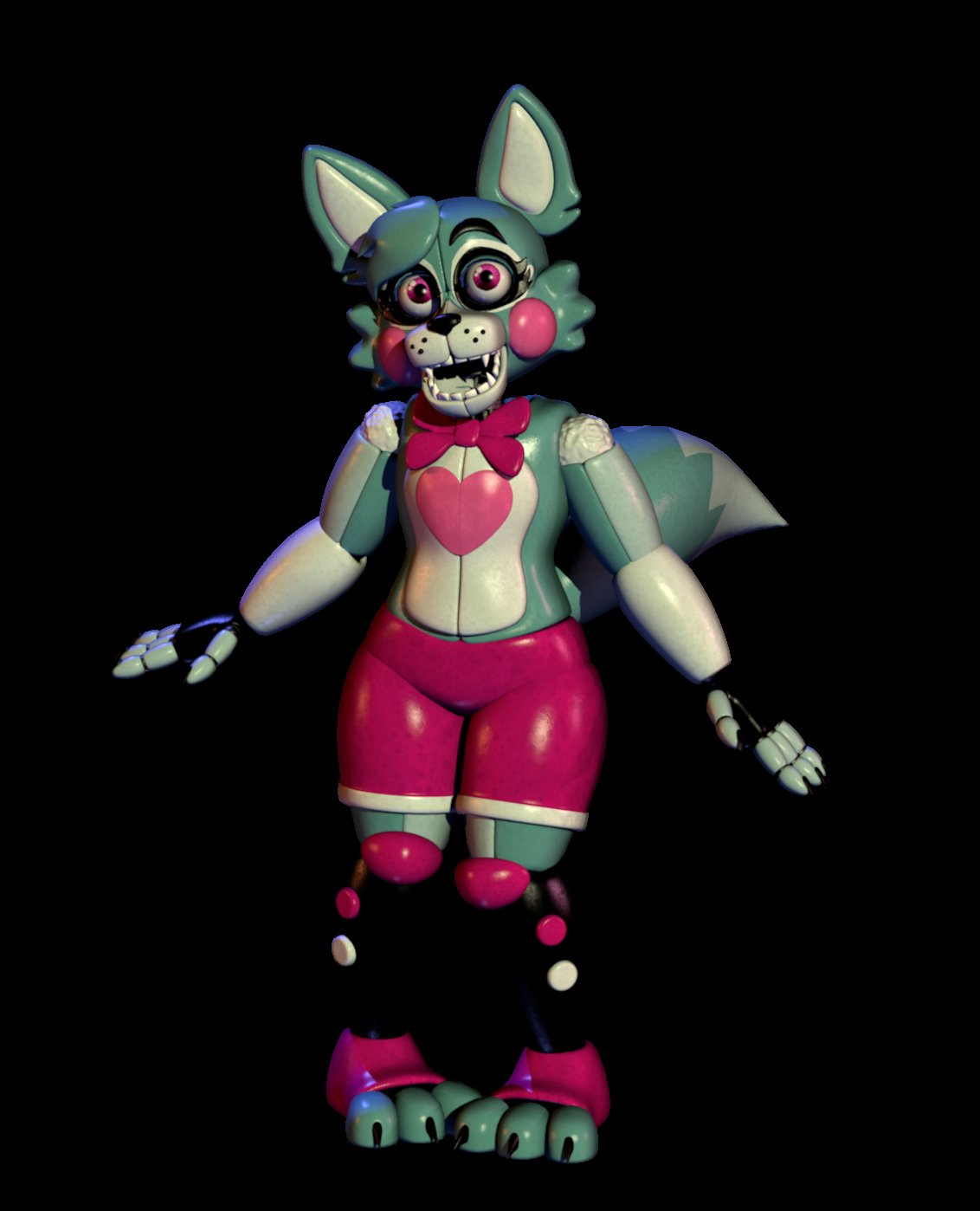 Funtime Freddy V4 - Model by me - fivenightsatfreddys