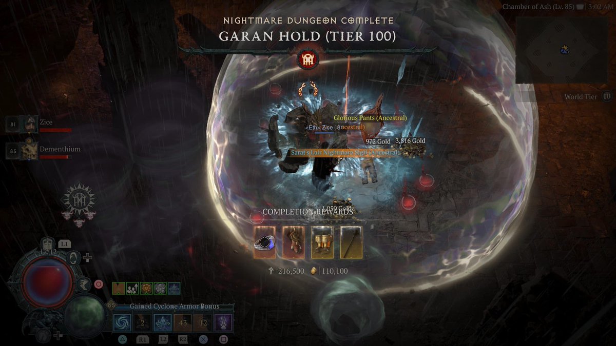 MiguelBarreiros's tweet photo. Boooyaa #DiabloIV #tier100 #bosses @Diablo #thebest https://t.co/saGKqBlrhg