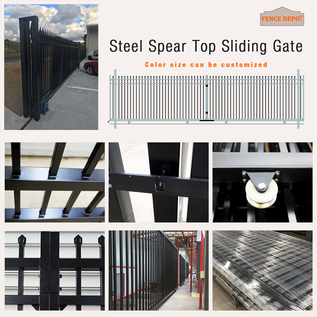 Zanawang58's tweet image. Steel Galvanized Spear Top Sliding Gate
The gates are meticulously crafted to perfectly complement the fencing in terms of both specifications and style. They can be customized in color and size.
#steelslidinggate #slidinggate #steelgate
fencedepots.com/products/comme…