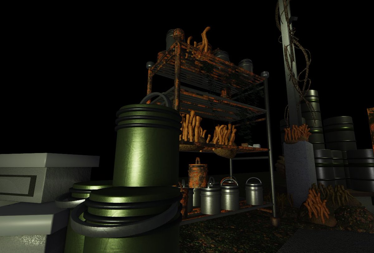 bclovertv's tweet photo. New Last of Us prop asset set based off of #HHN2023  concepts https://t.co/spp0JvoC46