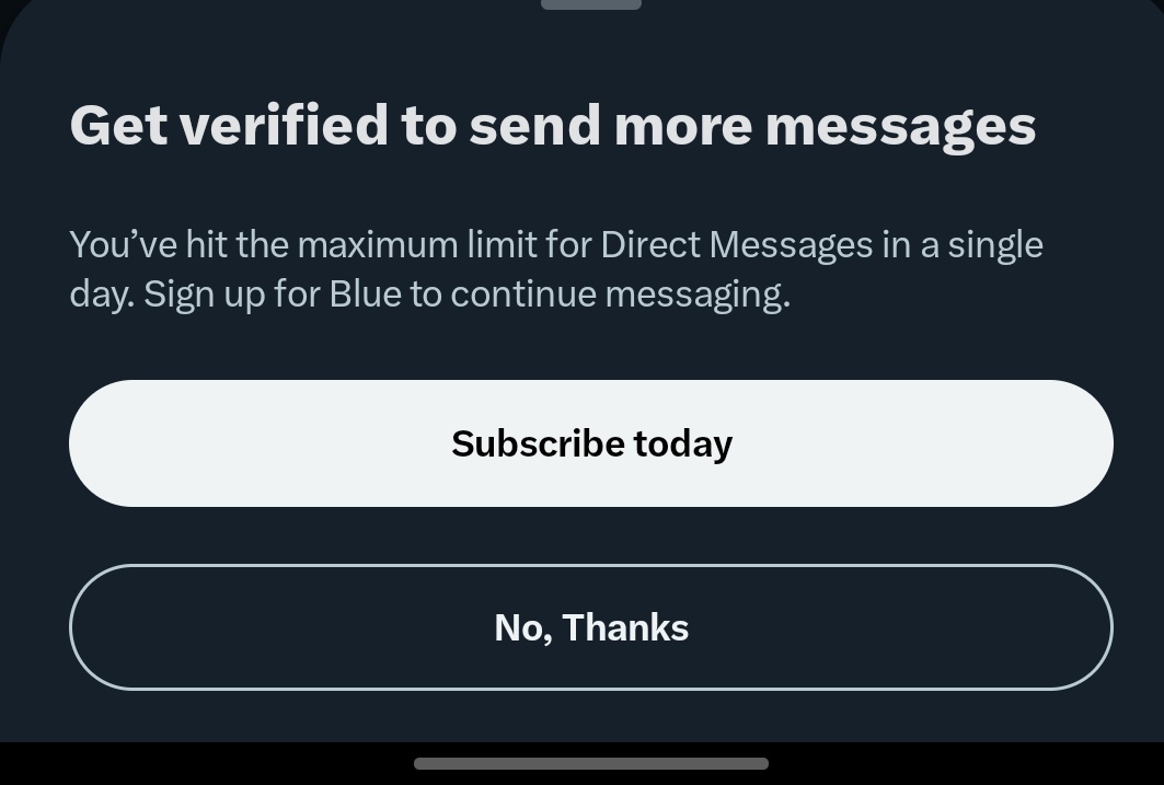 DM limit is real. DM sa TG. 🤭☺️😊

T.me/VersTehGamer