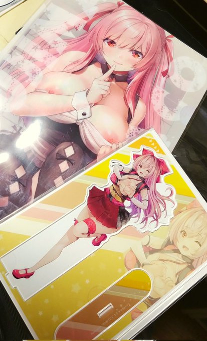 メロブのクリアファイルとアクリルフィギュアが届いた! 