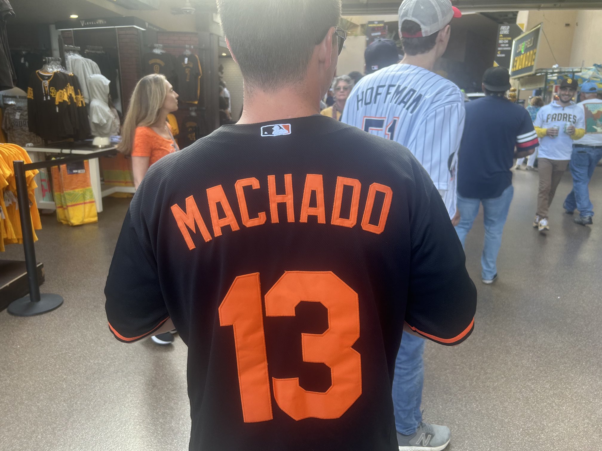 Manny machado top orange jersey
