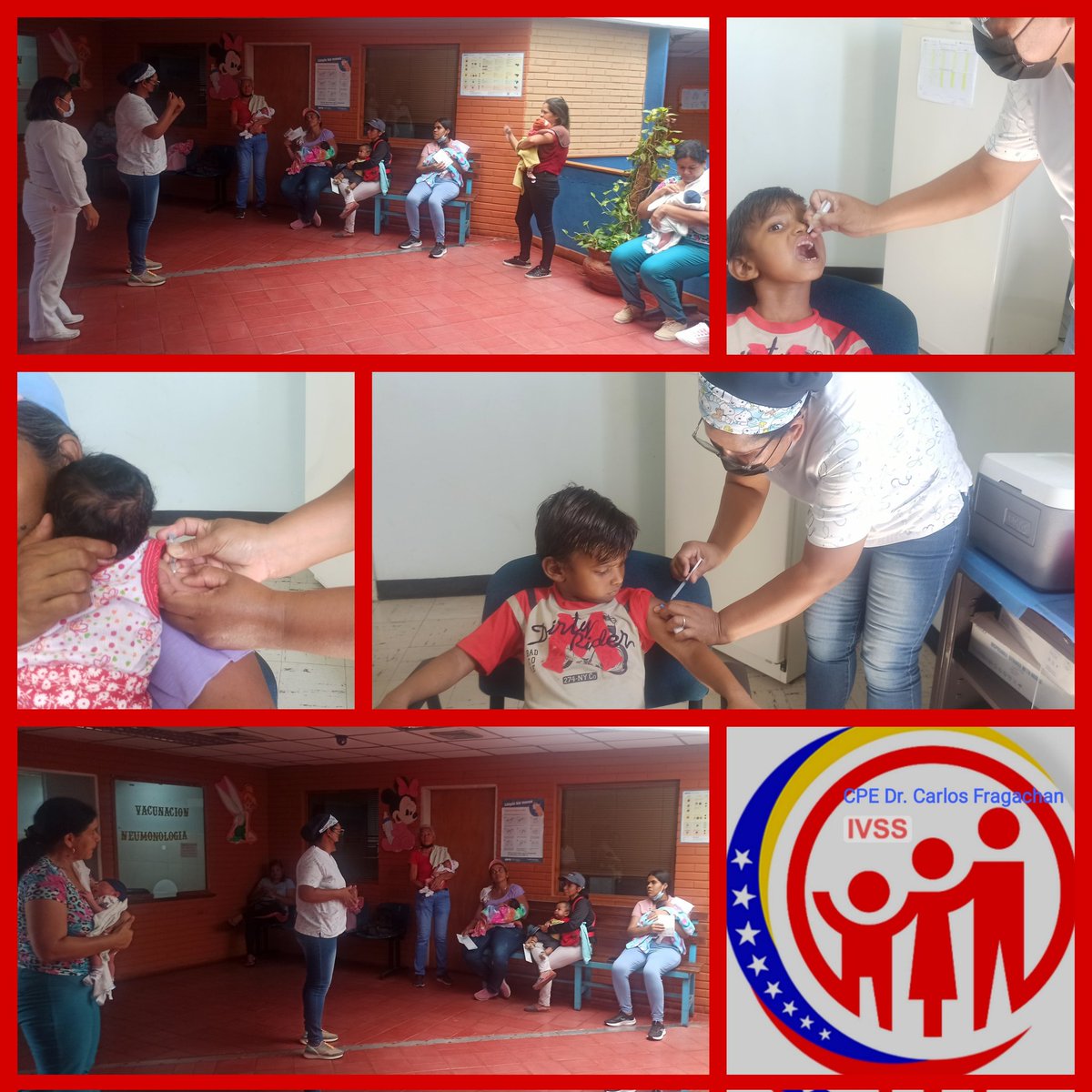 AmbFragachan's tweet photo. Se aplicaron BCG, polio oral y toxoide difterica, un total de 12 niños atendidos. Así se cumple lineamientos de @MinSaludVE @MagaGutierrezV  del Gobierno Bolivariano @NicolasMaduro https://t.co/DsRzz8UyIR