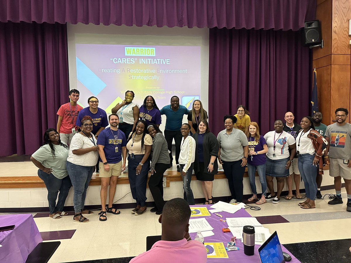 WBECHSWarrior's tweet photo. Check out our edupreneuers! Our Warrior Millennials know how to work hard then play hard💜💛💜! #ReadySetGo🏁 https://t.co/aYx8BlRwgV