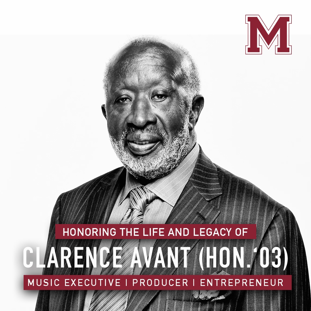 Morehouse's tweet photo. #InMemoriam Remembering the life and legacy of Clarence Avant (Hon. ’03)

On Sunday, long-term music executive and Morehouse honorary degree recipient Clarence Avant (’03) passed away peacefully at his Los Angeles home. He was 92.

#ClarenceAvant #BlackGodfather https://t.co/4Ccv3vWPl9