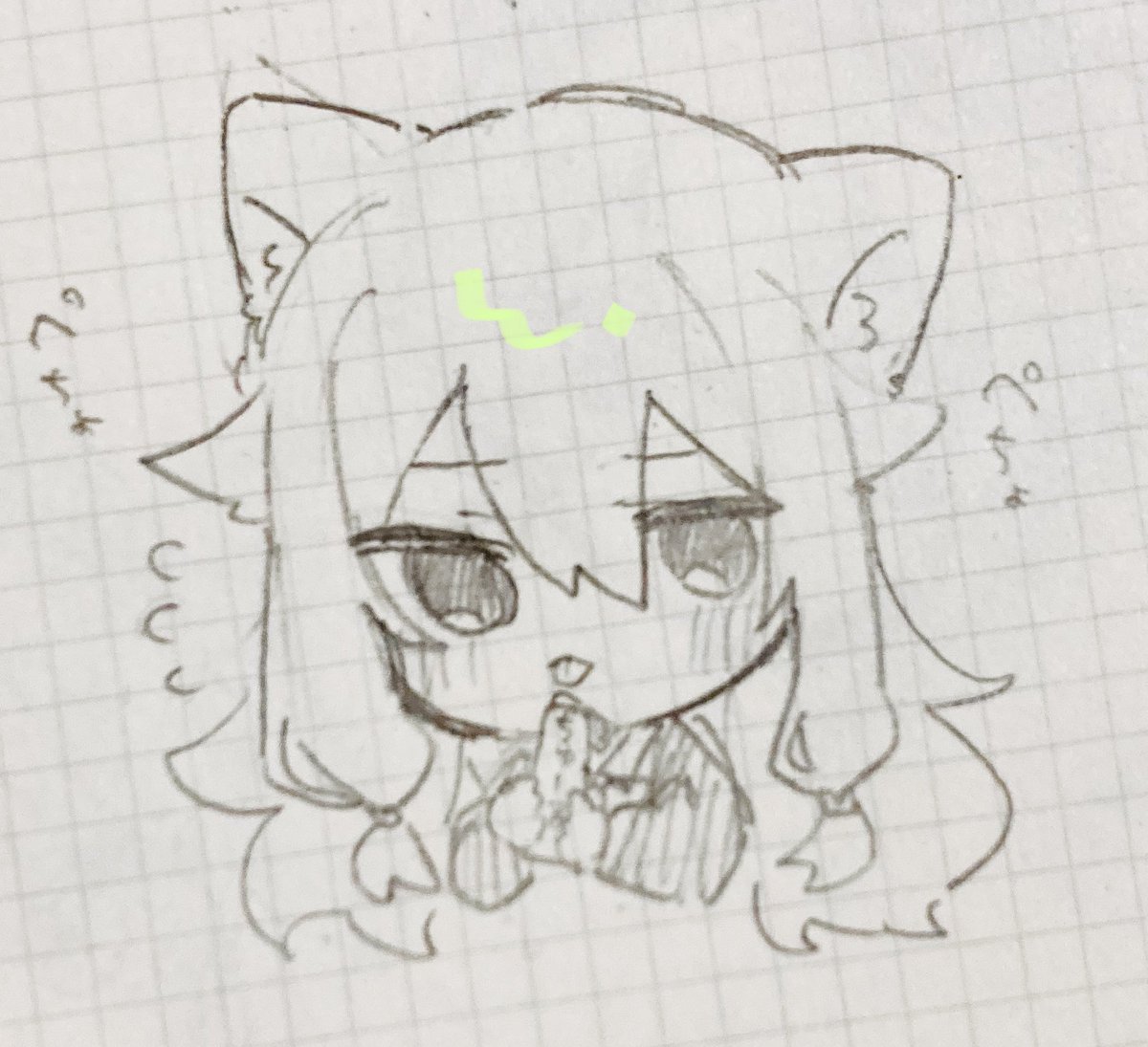 ちまこい舌で一生懸命食べるのかわいいと思います 