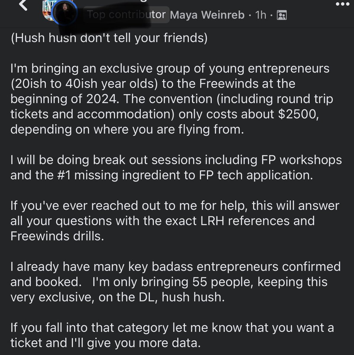 CensorIsTrash's tweet image. Hush hush another Grant clone with #Scientology child trafficking #Cult has a entrepreneur freewinds for the young entrepreneurs translate, that to people who have money, and I can make money off of and keep little Davie happy