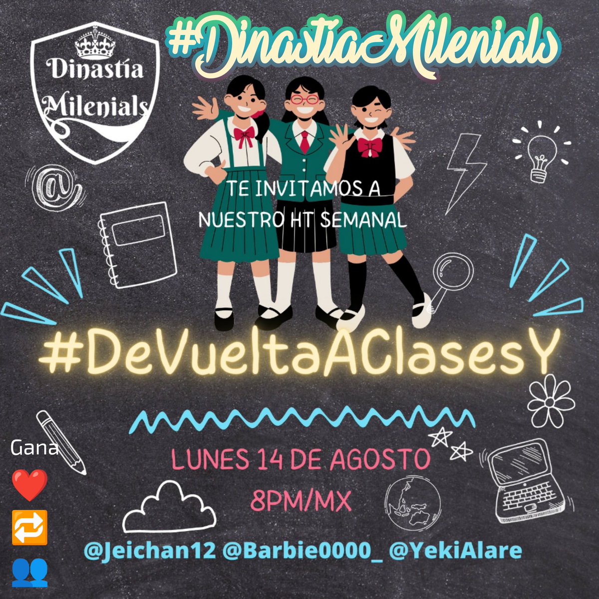 SVer35's tweet photo. #DeVueltaAClasesY
Presentes
#TeamElectroP https://t.co/iob1WpNg5s