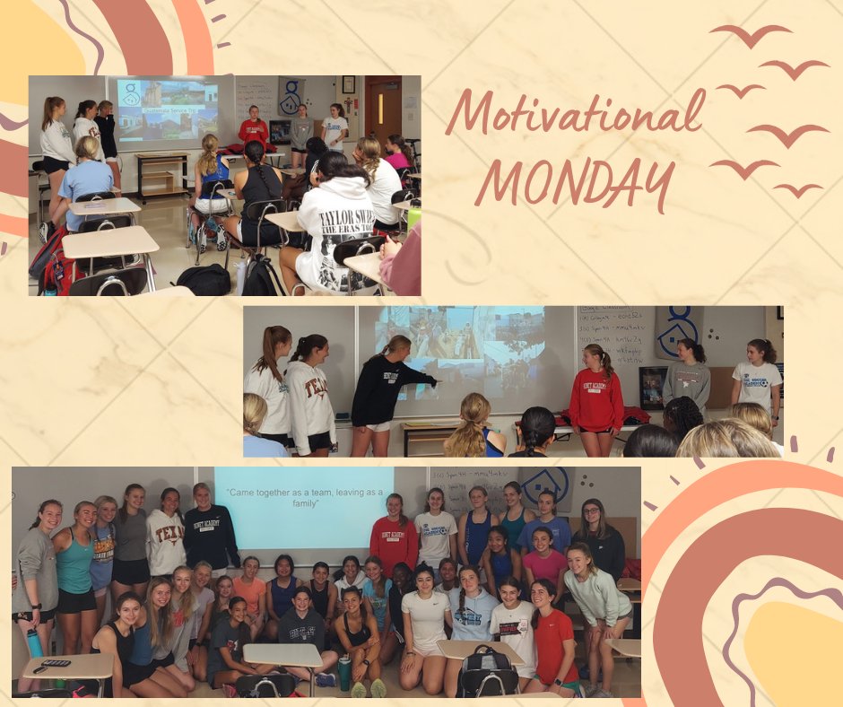 This summer 6 of our seniors, along with several of their peers and faculty members, served others building houses in Guatemala.  Today, they shared their experiences with their teammates, their FAMILY!

"Came together as a TEAM, leaving as FAMILY."  

BA XC 2023!