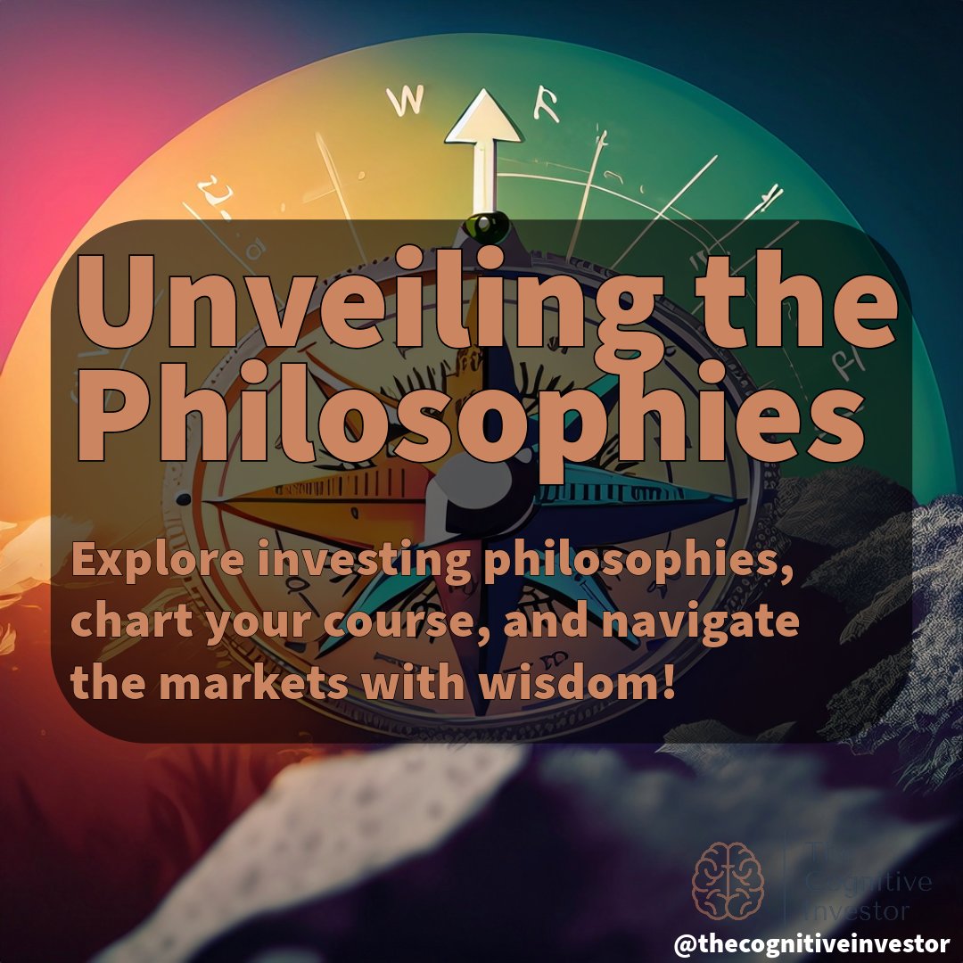 TheCogInvestor's tweet photo. As investors, we navigate a sea of strategies. Embrace long-term visions or ride trend waves like momentum investors. Understand risk-reward dynamics and the power of diversification. Let these guiding principles light your investment path and navigate the markets with wisdom! https://t.co/crBth41KoO