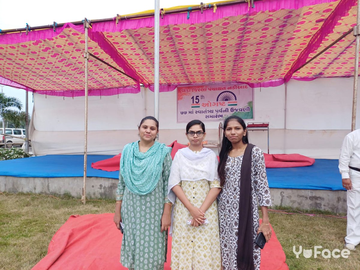 denisha_macwan's tweet photo. Independence day celebration @khedadistrictpanchayt https://t.co/73gtehHM8e