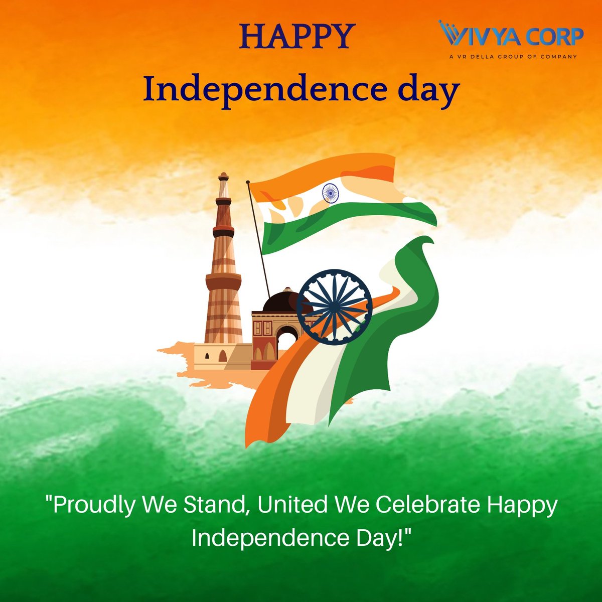 VivyaCorpINC's tweet photo. 🇮🇳 Celebrating 77 Glorious Years of Independence! 🎉 

Let's unite in the spirit of freedom and progress as we mark this special day. Here's to the past that shaped us, the present that empowers us, and the future that awaits us. 

Happy Independence Day! 🇮🇳✨

#IndependenceDay https://t.co/kSHNUUzWJZ