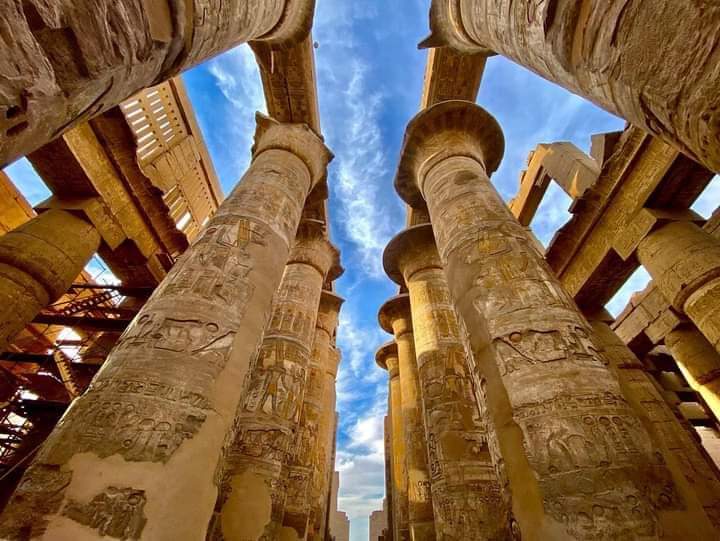 Thousands of years, and the columns of the ancient Pharaonic Dendera Temple are still standing tall, the utmost magnificence, beauty and high precision in the arts of engineering architecture