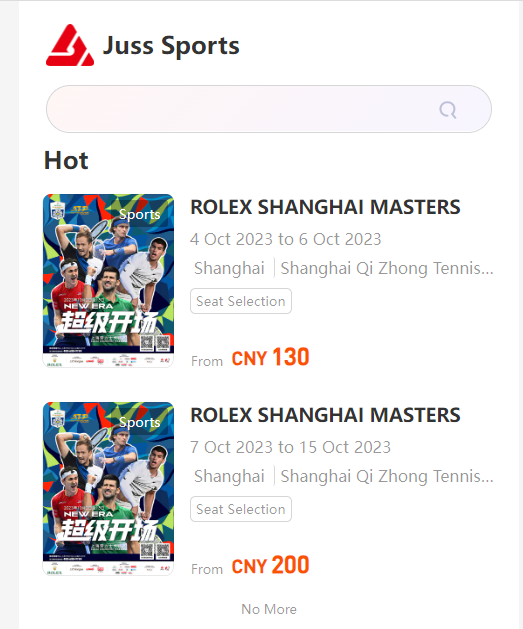 ShLetsMeet's tweet photo. Good news for #tennis fans🎾! The #English #ticketing service for the 2023 Rolex Shanghai Masters (@SH_RolexMasters) is now available online. Click the link to secure your tickets: https://t.co/Nf78rwt90Y
#CityBuzz #UrbanTips https://t.co/beUKr4SfuC