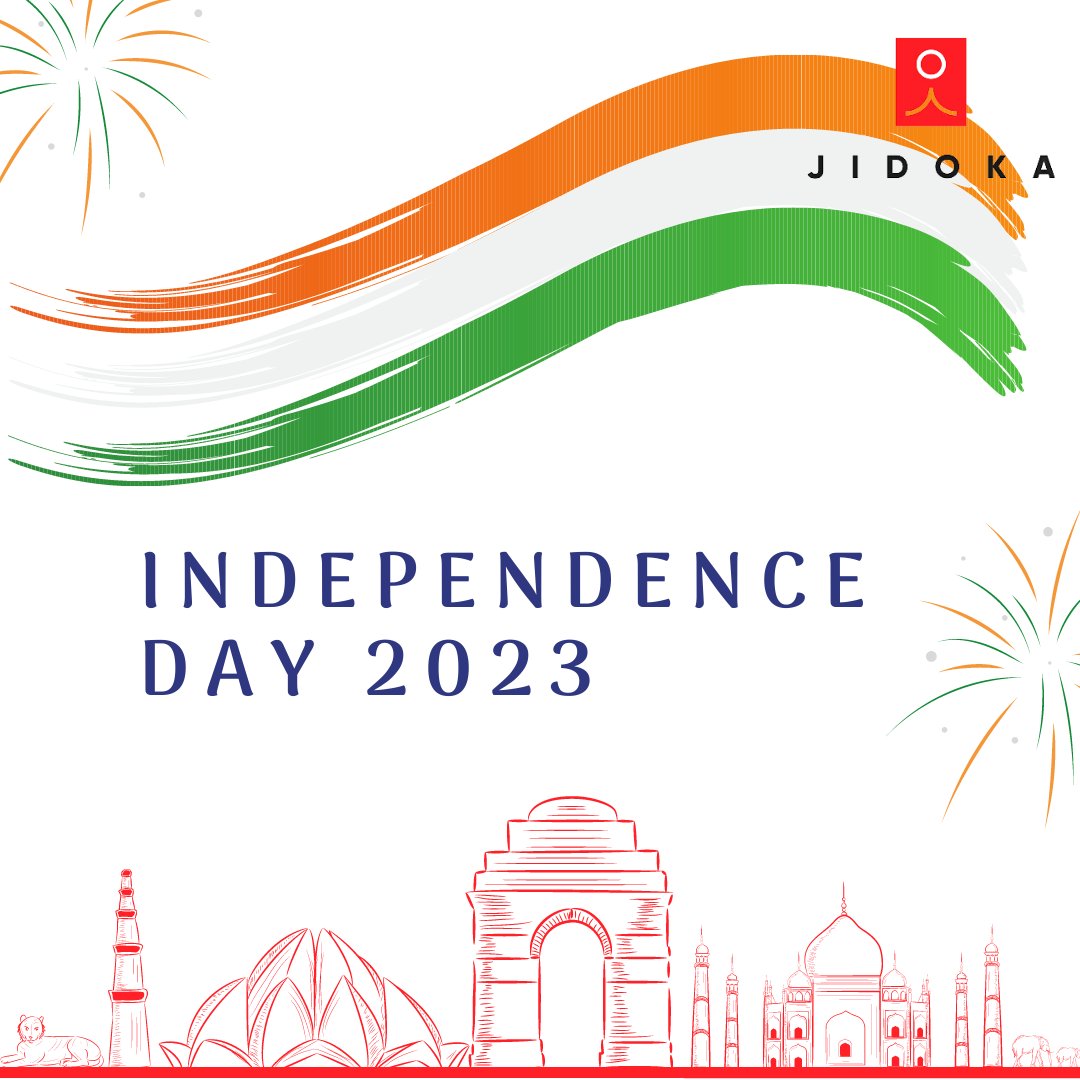 Jidoka_tech's tweet photo. Celebrating Independence Day with pride, innovation, and the spirit of technological excellence. Happy Independence Day!

#IndependenceDay2023
#Celebrations
#independenceday
#india https://t.co/fUV5V8Mr2g