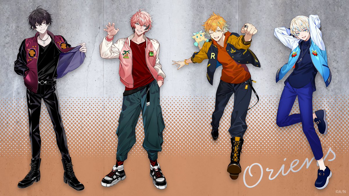 NIJISANJI & #NIJISANJI_EN HEROES Half Anniversary merch visual