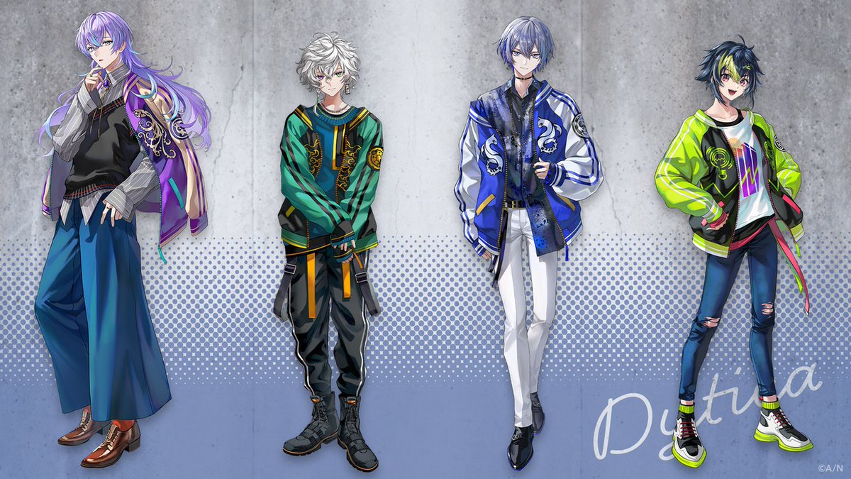 HEROES Half Anniversary】フェイスタオル Dytica|にじさんじ HEROES Half Anniversary】フェイスタオル Dytica|にじさんじ