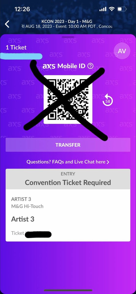 WTS: One Nmixx M&amp;G Hi touch ticket! it interferes with my flight 😭 Please DM me an offer 👍🏻 #KCON #KCONLATicket #NnmixxHiTouchTicket