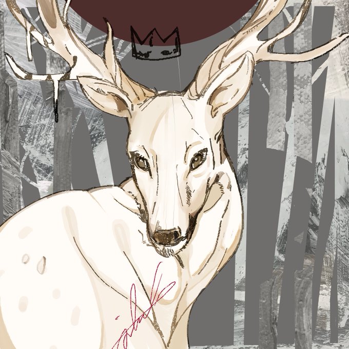 「鹿 自然」のTwitter画像/イラスト(新着)
