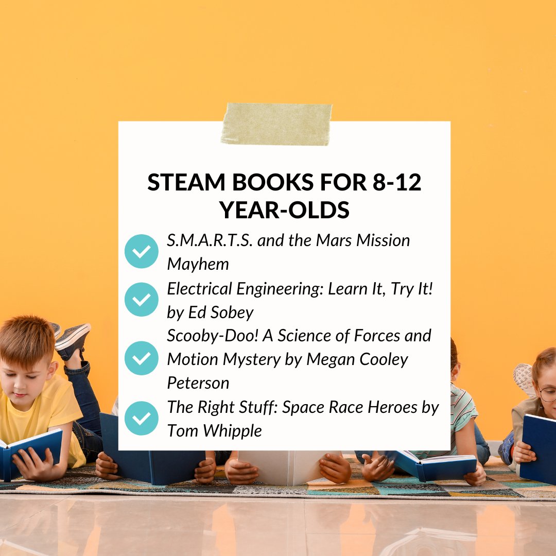 Is your little one between the ages of 8-12? Introduce them to these fabulous STEM books!

Save this post for reading inspiration!

#earlyyearslearning #bookforkids #kidsbookforsaleph #childrensfiction #published #childrensauthor #fictionbooks #readmorebooks #kidsbooks #writers