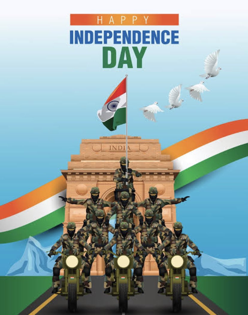 abhayjere's tweet image. Wishing you a joyful independence day filled with freedom, pride and celebrations.

#MyIndia  #Mypride 

@AICTE_INDIA