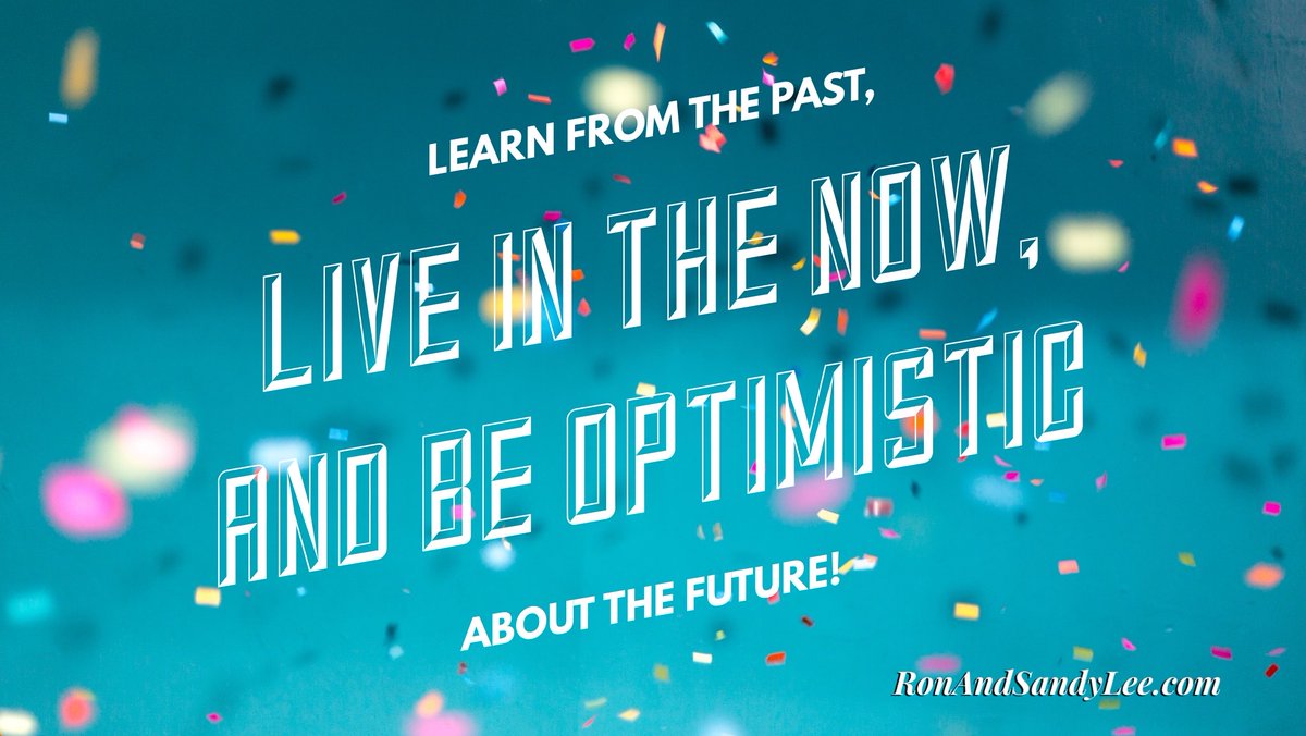 SandyLeeAndRon's tweet image. "Learn from the past, live in the now, and be optimistic about the future!"
Great advice! 🧡💛💚💙💜❤️
#betheboss #businessdevelopment #branddesign