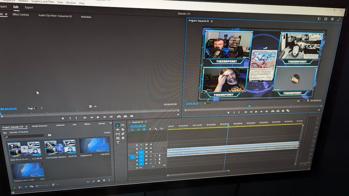 Episode 174: commander masters part 2 is in editing! Should be done tomorrow and posted! Thanks everyone for watching and we hope you enjoy it! #mtg #mtgpodcast #MTGCMM #MTGEldraine #red5family